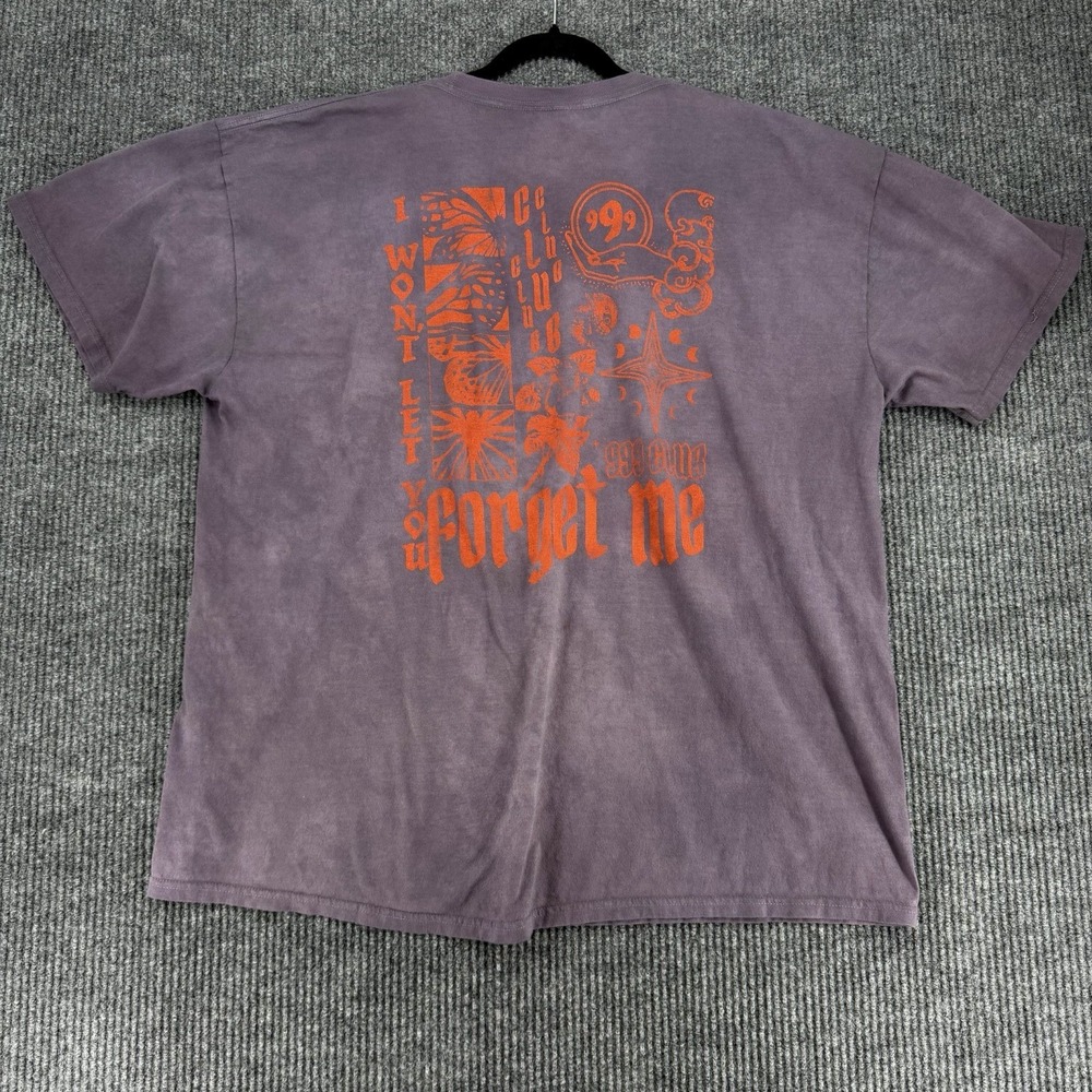 999 Club T Shirt XXL Juice WRLD Grunge Fade Vintage Wash Graphic Back Print